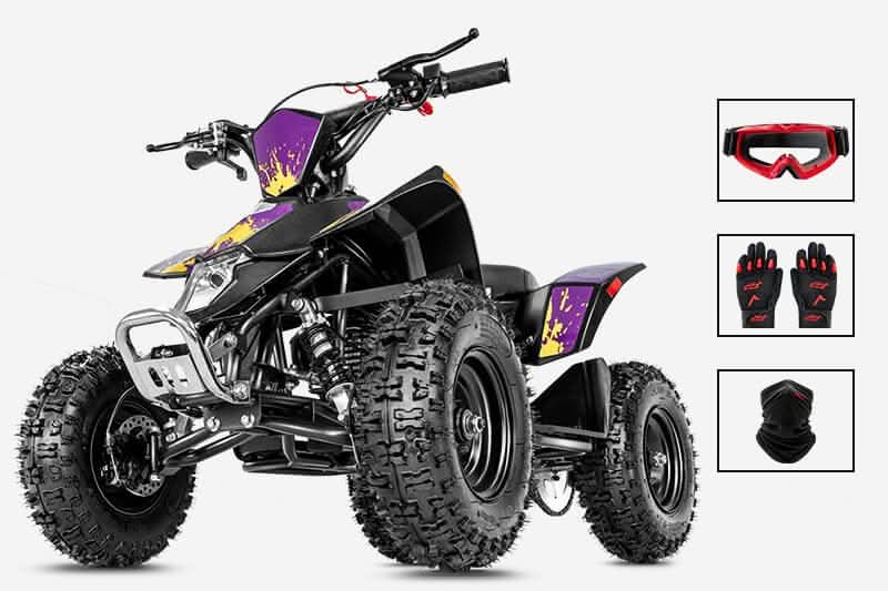 FRP Moto Sahara 40 40cc Kids ATV for Ages 6-12 — Dual Disc Brakes - Image 14