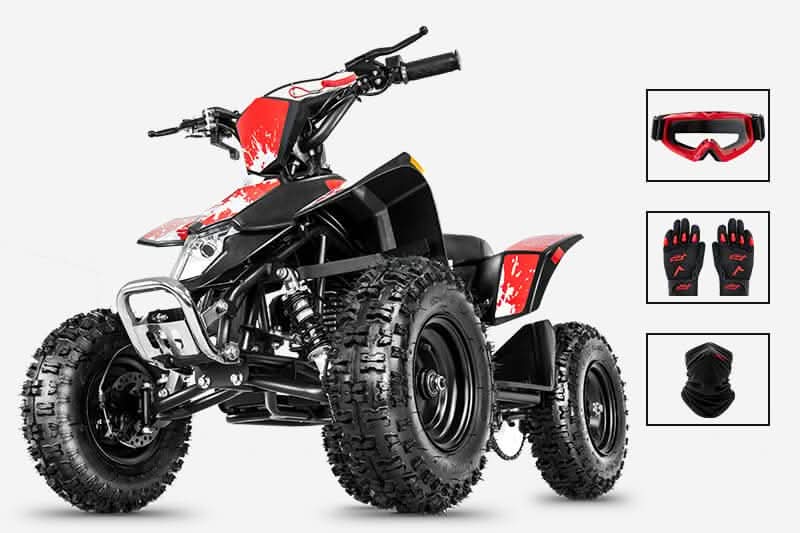 FRP Moto Sahara 40 40cc Kids ATV for Ages 6-12 — Dual Disc Brakes - Image 15