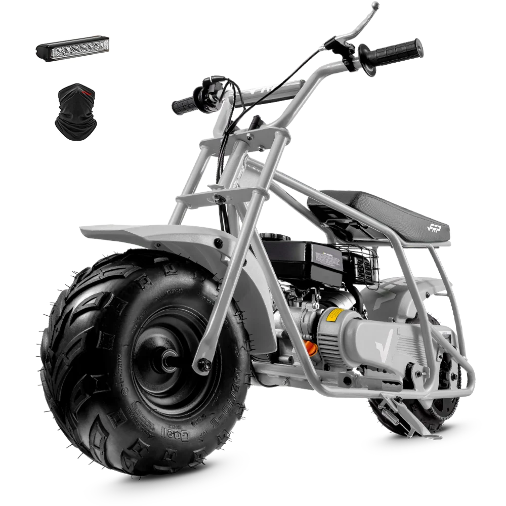 FRP Moto GMB100 99cc Gas Mini Bike for Adults & Teens — Up to 220 lbs - Image 14