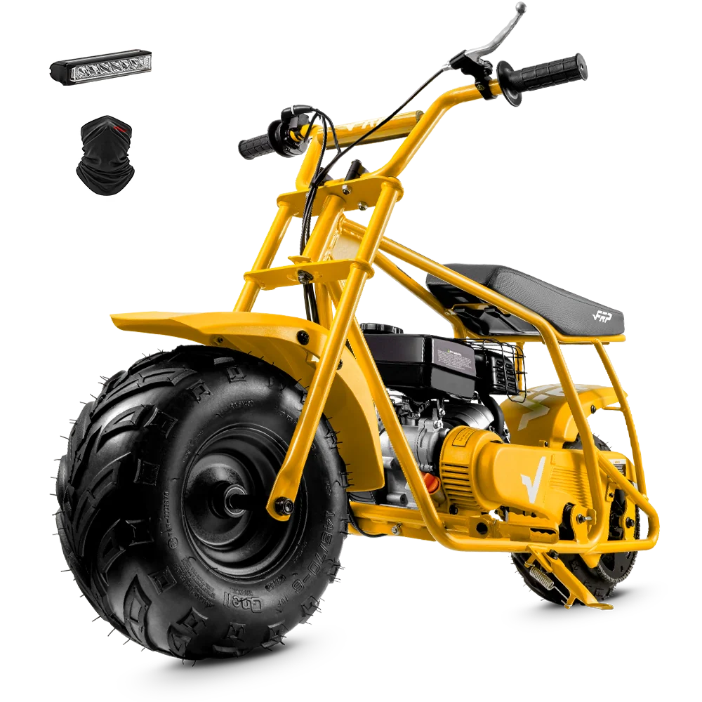 FRP Moto GMB100 99cc Gas Mini Bike for Adults & Teens — Up to 220 lbs - Image 18