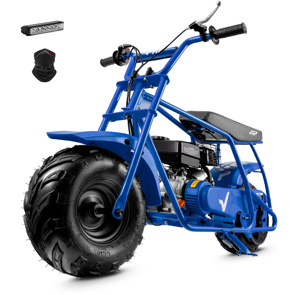 FRP Moto GMB100 99cc Gas Mini Bike for Adults & Teens — Up to 220 lbs - Image 20