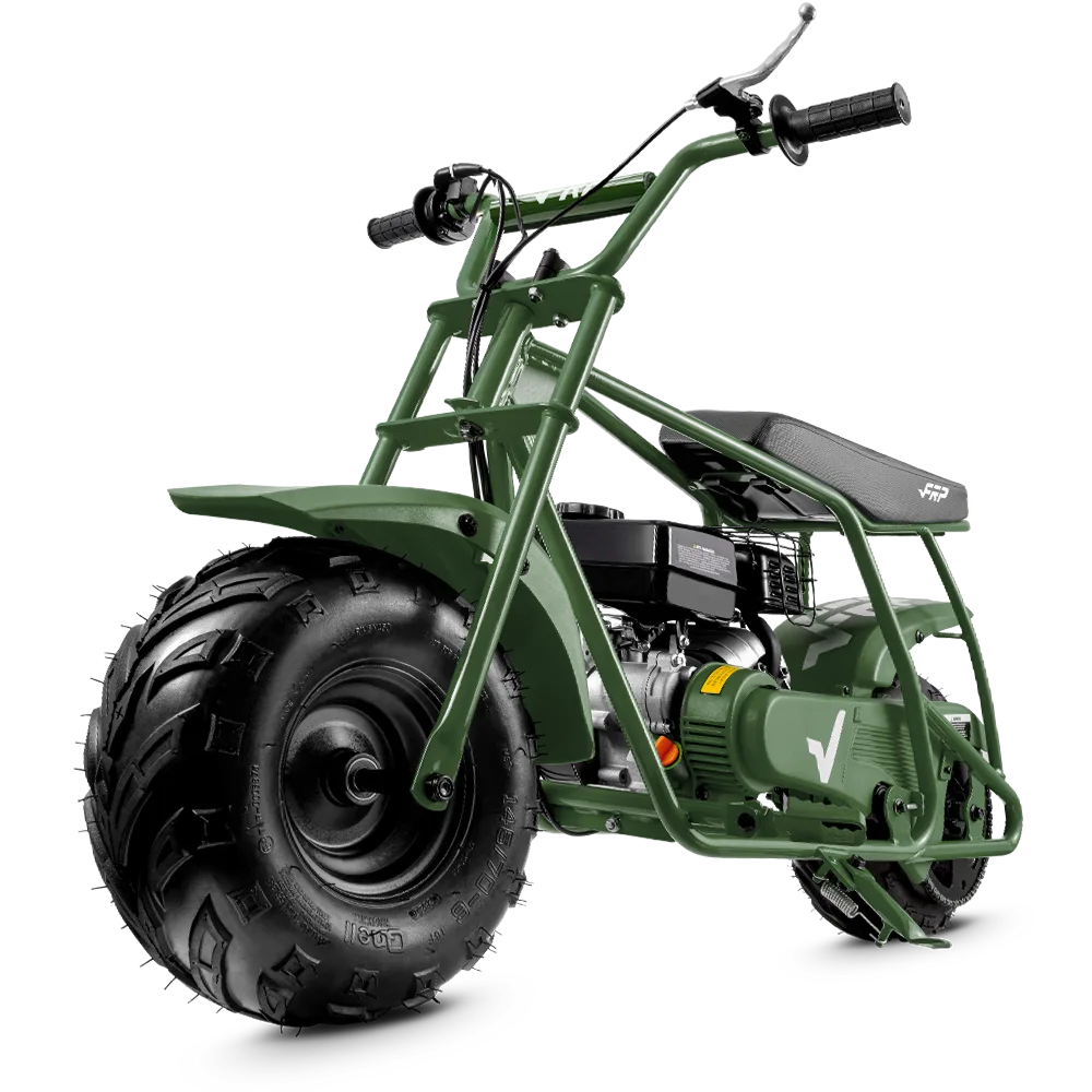 FRP Moto GMB100 99cc Gas Mini Bike for Adults & Teens — Up to 220 lbs - Image 4