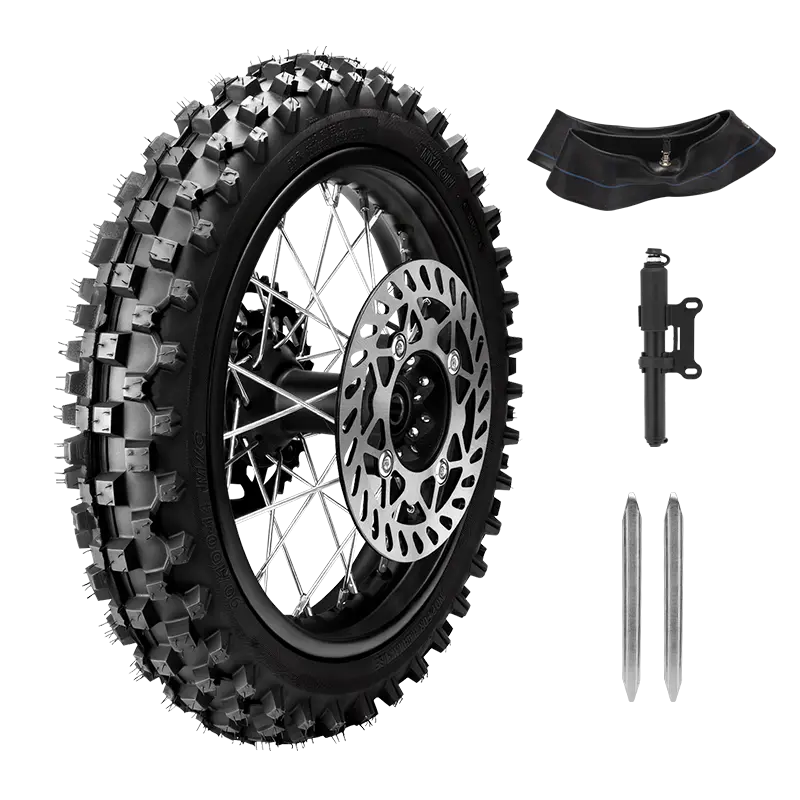 FRP x ParkerPro Dirt Bike Rear Tire Assembly - Image 5